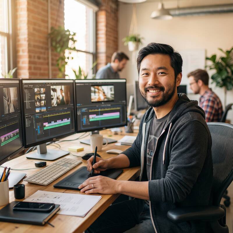 蜜桃视频后期总监